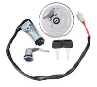 Motocicleta Interruptor Encendido Cerradura interruptor encendido motocicleta tapa tanque combustible manija para CBF125 2009-2013 para 35010-KWF-950