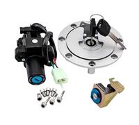 Motocicleta Interruptor Encendido Juego llaves interruptor encendido tapa depósito combustible aceite cerradura gasolina para CBR600RR para CBR1000RR (2001-2006)