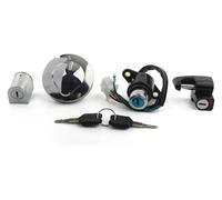 Motocicleta Interruptor Encendido Para CMX250 Para Rebel 1985-2015 Para CA125 1995-1999 Interruptor Encendido Conjunto Cerradura Asiento Casco Tapa Combustible Tanque 2 Llaves