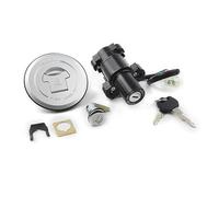 Motocicleta Interruptor Encendido Para FMX650 CB250 2005-2006 Para CBR600RR 2003-2006 Interruptor Encendido 4 Pines Motocicleta Cerradura Asiento Tapa Combustible Tanque 2 Llaves