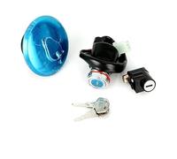 Motocicleta Interruptor Encendido Para Suz&uki GN 125 125cc 1 Juego Interruptor Encendido Motocicleta 6 Cables Tapa Tanque Combustible Bloqueo Dirección