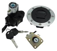 Motocicleta Interruptor Encendido Para Suz&uki Para TL1000R 1998-2003 Para TL1000S 1997-2001 Llaves Encendido Motocicleta Interruptor Bloqueo Tapa Tanque Gasolina