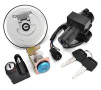 Motocicleta Interruptor Encendido Para VTR250 Para MC33 1998-2007 Interruptor Encendido Motocicleta Tapa Tanque Combustible Juego Llaves Bloqueo Asiento