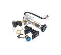 Motocicleta Interruptor Llave Encendido Interruptor Encendido Eléctrico, Juego Cerradura Llave Arranque Para Motocicleta Majiester T8 T9 Wottan Storm 125 Cruiser