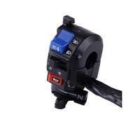 Motocicleta Interruptor Manillar 1 Par De Interruptor De Manillar De Motocicleta De 7/8 ", Control De Manillar, Bocina De Faro, Luz De Señal De Giro, Interruptor De Arranque De 12V CC
