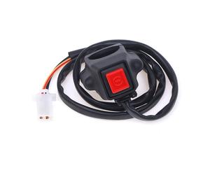 Motocicleta Interruptor Manillar Botón De Interruptor De Parada Para Motocicleta ATV, Doble Deporte, Cuádruple, Bocina De Arranque, Accesorios De Motocicleta, Interruptores De Manija De Control