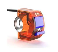 Motocicleta Interruptor Manillar Interruptor De Apagado Universal Para Manillar De Motocicleta, 3 Cables, Botón De Encendido Y Apagado Para Motor De Moto ATV DC12V/10A, Manillar De Encendido Y Apagado
