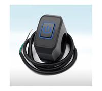 Motocicleta Interruptor Manillar Interruptor De Motocicleta, Control De Bocina De Faro, Botón De Encendido Y Apagado, Botón De Montaje En Manillar con Interruptor De Luz LED, Interruptor De Manillar