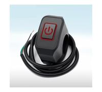 Motocicleta Interruptor Manillar Interruptor De Motocicleta, Control De Bocina De Faro, Botón De Encendido Y Apagado, Botón De Montaje En Manillar con Interruptor De Luz LED, Interruptor De Manillar