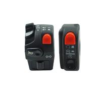 Motocicleta Interruptor Manillar Interruptor Universal para Manillar De Motocicleta, 12V, 7/8 '', 22mm, Faro, Bocina De Señal De Giro, Encendido Y Apagado, Interruptor De Apagado para