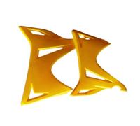 Motocicleta Lateral Carenado alerón Paneles Laterales De Motocicleta para Protección del Tanque Combustible para GXT200 GS200 QM200GY, Cubiertas Carenado