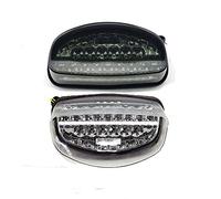 Motocicleta LED Luz trasera integrada Luz de freno Señal de giro Ajuste para CBR1100XX HORNET 250 HORNET 600 (Transparente)