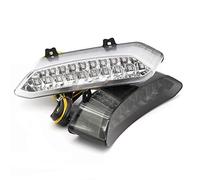 Motocicleta LED Luz trasera Integrada Señal de giro Luz de freno Ajuste para Yamaha YZF R1 2002 2003 / ATV Raptor 700 (Lente de humo)