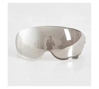 Motocicleta Lente de Casco FASEED Original FS721 V1, Accesorio for Lente Interior (721 Black Tea)(V1 Inner Lens Silver)