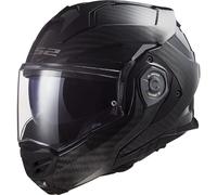 Motocicleta LS2 FF901 Advant X Carbono Plegable (Negro Brillo) Talla: XXL (63)