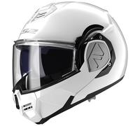 Motocicleta LS2 FF906 Advant Solid Casco Plegable Unisex (Blanco) Talla: L (59)