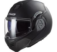 Motocicleta LS2 FF906 Advant Solid Plegable Unisex (Negro Mate) Talla: M (57)