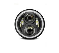Motocicleta Luces Faros LED Faros Para Ducati Para Monster 1000 600 Faro LED H4 De 7 Pulgadas Faro Delantero De Motocicleta DRL De 7 Pulgadas(60W Full halo)