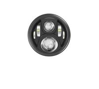 Motocicleta Luces Faros LED Faros para Ducati para Monster 1000 600 Faro LED Negro de 7 Pulgadas para Motocicleta(A)
