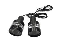 Motocicleta Luces Indicator Motocicleta 1 par de Colores duales indicador luz Intermitente Manillar Extremo la Barra