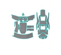 Motocicleta Maletero Equipaje Almohadilla Protec Accesorios para Motocicleta, Forro de Carga para Asiento Trasero, Protector Maletero, Almohadilla para Tipo Cubo, Accesorios para Forza 350 NSS350