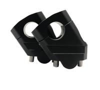 Motocicleta Manija Barra Elevadora Elevador De Manillar Motocicleta 22 Mm con Abrazadera para para R850R, para F800ST Elevador Manillar(22mm Black)