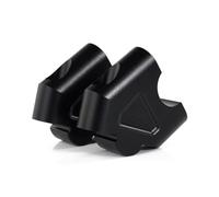 Motocicleta Manija Barra Elevadora para Svartpilen 401 2017 2018 2019 2020-2023 Elevador Manillar Motocicleta Conjunto reubicación Barra Mango Desplazamiento Elevador Manillar(Silver)