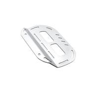 Motocicleta Manijas De Agarre Asiento Trasero De Pasajero De Motocicleta Reposabrazos Portaequipajes para CL300 CL500 CL 300 500 2022 2023 2024(Sideplates Silver)