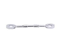 Motocicleta Manillar Asiento de espejo para motocicleta, barra de extensión multifuncional, volante cruzado de equilibrio, manillar de bicicleta Moto Contrapesos Manillar(Silver-B)