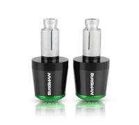 motocicleta Manillar Burgman De 7/8 ''y 22mm, Mangos CNC Para Motocicleta Para SUZUKI BURGMAN 650 400 125 200 AN650 AN400 AN125 AN200 extremo del mango(Green)