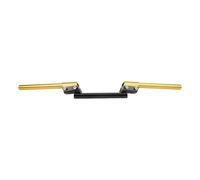 Motocicleta Manillar Cinta Universal para manillar de motocicleta, barra transversal ajustable refuerzo, equilibrio para Scooters, ciclomotores, reajuste Motocross Moto Contrapesos Manillar(Gold)