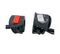 Motocicleta Manillar Interruptor Barra De Manillar Motocicleta 22mm, Interruptores Izquierdo Y Derecho, Bocina, Faro Señal Giro, Interruptor Controlador Arranque Universal