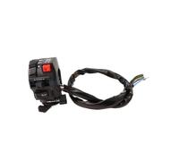 Motocicleta Manillar Interruptor Interruptor De Asa Control Multifunción para Motocicleta ATV, LH, Adecuado para 250cc, 300cc, Jinling Fuxing Kandi Modificado