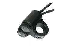 Motocicleta Manillar Interruptor Interruptor De Doble Control Universal para Manillar Motocicleta 7/8", Interruptores Botón para Indicador Faro, Accesorios para 12 V