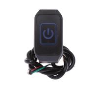 Motocicleta Manillar Interruptor Interruptor De Manillar Motocicleta 22mm Y 7/8 Pulgadas, Botón Momentáneo para Star Kill, Control