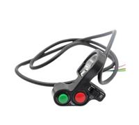 Motocicleta Manillar Interruptor Interruptor De Manillar Motocicleta 7/8 ", Bocina Arranque Motor, Botón Pulsador, Control