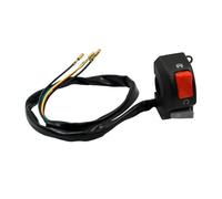 Motocicleta Manillar Interruptor Interruptor Universal para Motocicleta, Manillar De 7/8 Pulgadas, Luz Antiniebla, Bocina, Apagado, Botón Encendido Y, 12V, Accesorios para ATV