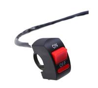 Motocicleta Manillar Interruptor Manillar De Motocicleta 22mm Y 7/8 ", Botón Interruptor Encendido Apagado, Accesorios Universales para Moto Cross Pit Bike
