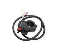 Motocicleta Manillar Interruptor Manillar De Tierra para Motocicleta ATV, 7/8 "y 22mm, Botón Pulsador, Interruptor Giro Haz Bocina para para para GS Accesorios para