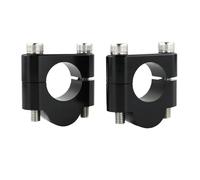 Motocicleta Manillar Riser Bar Para Yamaha Para Mt-125 Para Mt-09 Fz-09 Para Tracer 9 Gt Wr250f 28mm 1 8 Abrazaderas Montaje Elevadores Manillar Motocicleta(Black Riser 20mm)