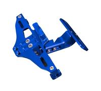 Motocicleta matricula Soporte de Marco De Matrícula De Motocicleta Compatible con para Yamaha FZ1, FZ6, FZ8, FZ09 Y FZ10. Soporte para Marco De Matrícula.(A Turn Signal)