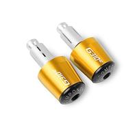 motocicleta Motocicleta Para BMW G310R G 310 R 2017 2018 2019 Empuñaduras Extremo Enchufe Deslizador Motocicleta Manillar Extremos Manillar Tapa Tapa extremo del mango(Gold-black)