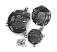 Motocicleta Motor Cubierta para CB1000R 2011 2012 2013 2014 2015 2016 2017 Motocicletas Embrague Pulso Alternador Cubierta Motor Protector Juego De Cubiertas HNVCYT(Carbon Fiber 1 Set)
