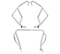 Motocicleta Motor Parachoques para XL750 para Transalp 2023 2024 Protector De Motor Barras De Choque Parachoques Faro Delantero Marco Lateral Cubierta Panel De Carenado Barra Choque(Silver)