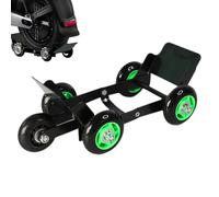 Motocicleta Mover - Rueda de rodamiento múltiple, portador compacto portátil, marco ajustable resistente, gato elevador balanceado | Para transporte de vehículos de taller, asistencia de