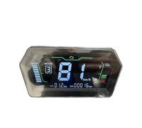 Motocicleta Odómetro Controlador De Velocímetro Ajustable Comunicación CAN 1 Línea Conexión Instrumento 72V96V