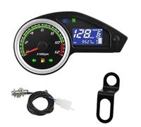 Motocicleta Odómetro Instrumento odómetro y tacómetro Digital Universal para Motocicletas de 12 V para BR&azil GY200 para & CG