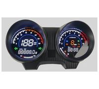 Motocicleta Odómetro Medidor de RPM para motocicleta, velocímetro, tacómetro digital, odómetro y voltímetro combustible para Titan 150 CG150 Fan150