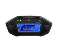 Motocicleta Odómetro Odómetro Digital Universal para Motocicleta, 10000 RPM, retroiluminación, para 1, 2 4 Cilindros, Ajuste del odómetro