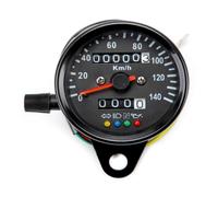 Motocicleta Odómetro Odómetro LED Motocicleta Para CG125 Con Modificación De Kilometraje Y Medidor Conteo Dual, Cuatro Indicadores Luminosos